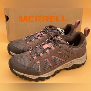 Size 9.5 M Merrell Women Oakcreek Bracken / Falcon Marron Hiking Shoes
